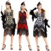 Elegant Gatsby Flapper Beaded Vintage Fringe Sequin Sleeveless Women Party Dresses For Timeless Style