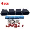4PCS Compatible with Honda S2000 F20 F22 3-Pin Ignition Coil Pack Connector Plug Housing