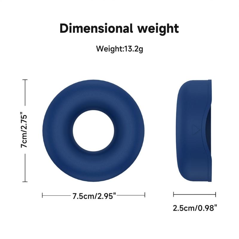 Silicone Ear Pads Caps Protective Cover for WH-CH520 Earphone Keep Headphones Safe and Secure Earpad Cushions