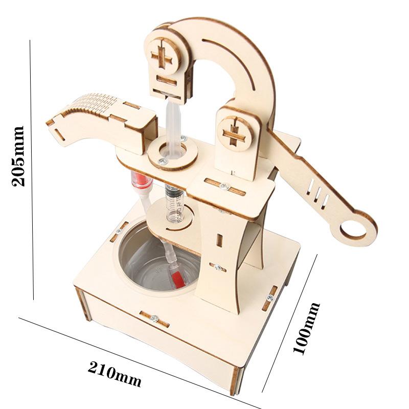 Сделай сам Физическая модель Научный эксперимент Обучающая игрушка Вентилятор кондиционер стиральная машина ручная работа мелкое производство