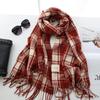 Fashion Lady Warm Long Pure Color Shawl Winter Scarf Womens