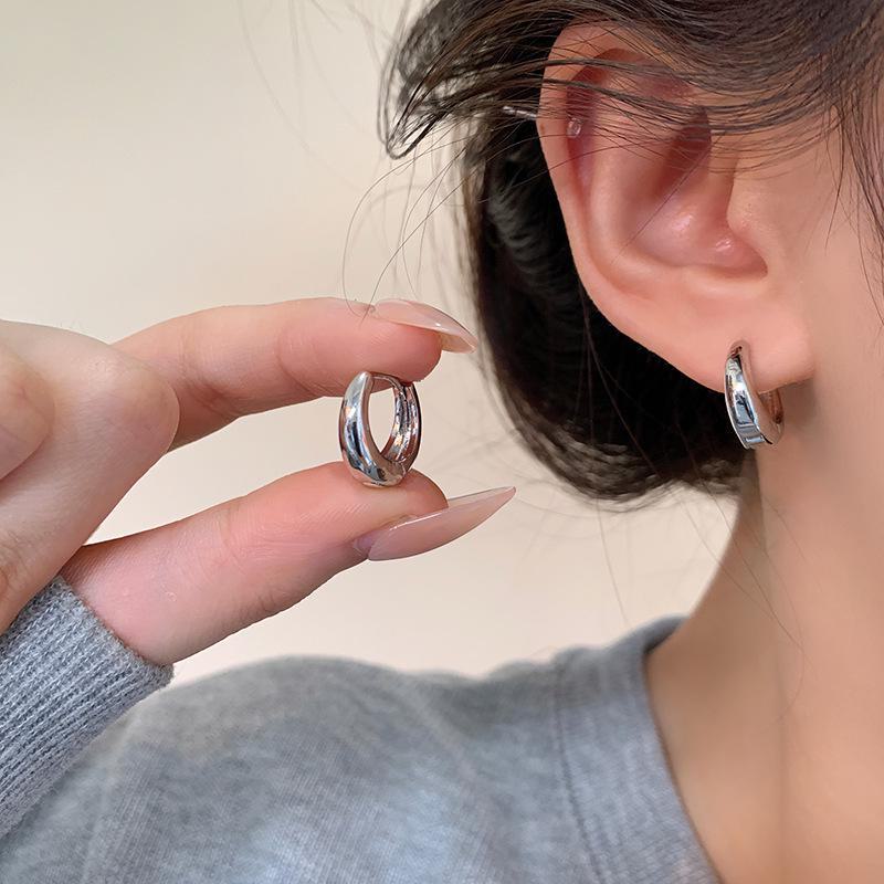 U-образные модные европейско-американские серьги из серебра 925 пробы с эксклюзивным дизайном