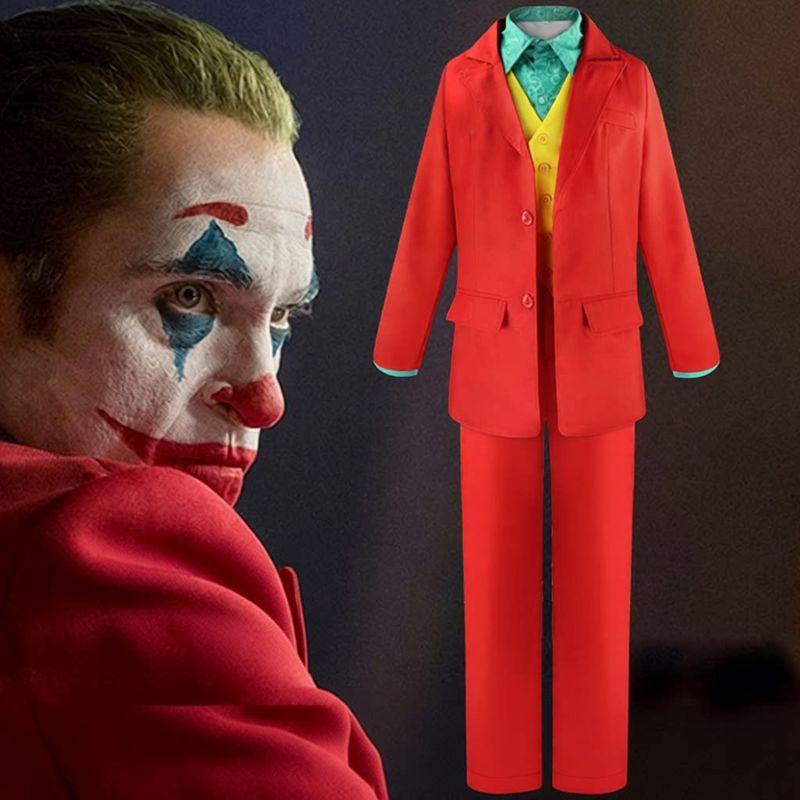 Joker Performance Costume Cosplay Outfit Set