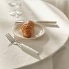 Solid color cotton and linen tablecloth Nordic table cloth Japanese rectangular fabric tablecloth Household coffee table cover
