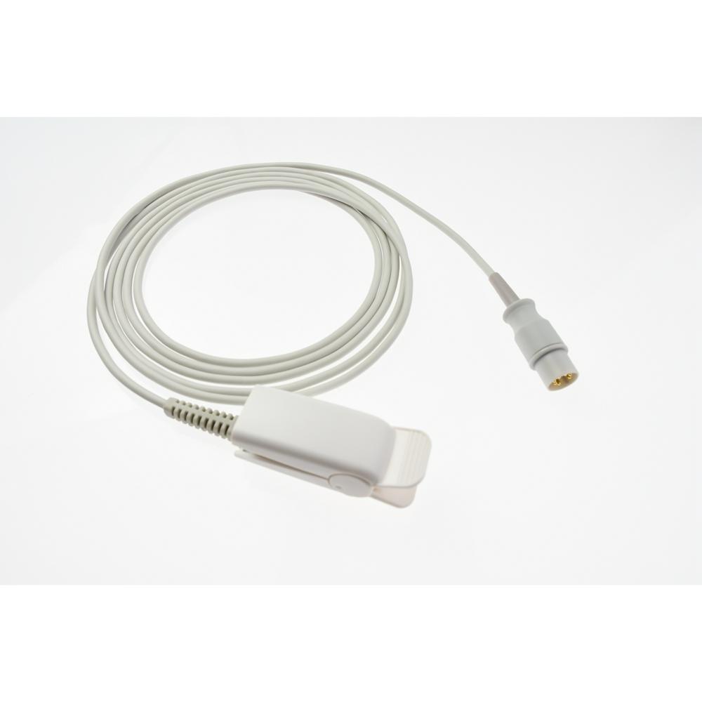 Reusable SPO2 Probe Cable, SPO2 Finger Cable, Blood Oxygen Saturation Data Monitoring