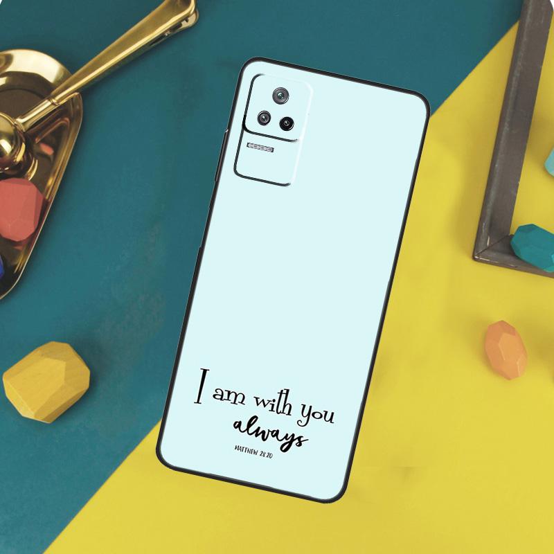Чехол с цитатой из Библии для Christian Quote Case For Xiaomi 13T 11T 12T 14T Pro 13 14 15 Ultra POCO X7 Pro X3 X5 X6 F5 F6 M6 Pro Funda