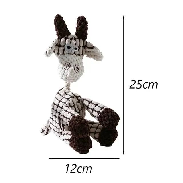 New Upgrade Your Playtime with Soft Plush and Durable Squeaky Donkey Dog Toy - The Perfect Choice for Small and Large Pets. Enha