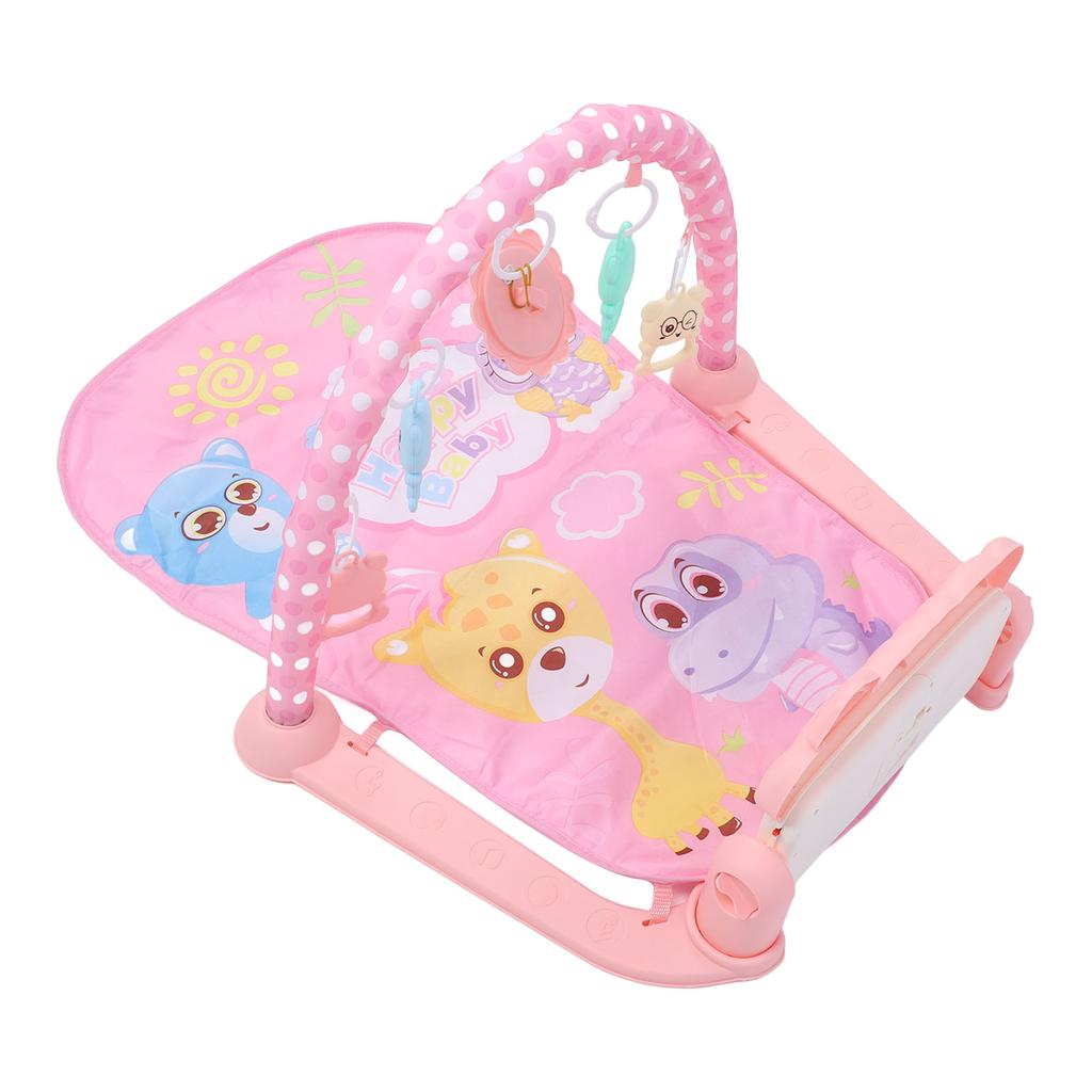 Baby Gym Play Mat Kick and Play Piano Gym Mat Newborn Musical Activity Mat Baby Pedal Piano for