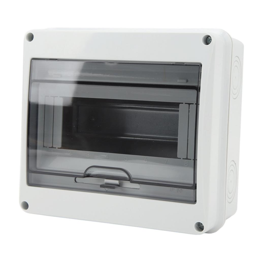 Распределительная коробка с автоматическими выключателями, 8-позиционная, накладного монтажа, IP65, водонепроницаемая, пыленепроницаемая, защита распределения электроэнергии