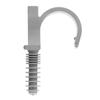 100 RAMCLIP Simple серый для голой трубки PER Ø20