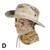 1Pcs Sun Cap Fishing Hat Outdoor Full Face Cover Summer Anti UV Hiking Hat With Mask Mountaineering Fisherman's Hat Women Men