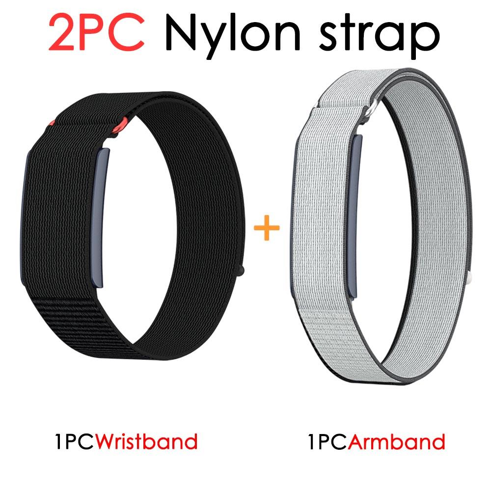 Нейлоновый ремешок для Amazfit Helio Strap Спортивный браслет Запасной ремешок Нарукавник для бицепса Дышащий Нарукавник на запястье для Amazfit Helio Strap