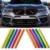 2Pcs Sport Style Front Grille Trim Strips Strip Cover Frame Car Decorations Stickers For BMW E60 F52 Car Decoration