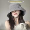 Женская шляпа рыбака «Тысяча птиц» с широкими полями, защита от солнца, лето, отдых, пляж, улица
