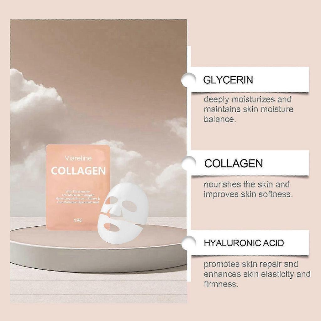 Deep Hydrating Collagen Mask for Radiant, Soft, Plump Skin