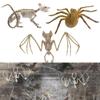 Halloween Horror Decorative Animal Skeleton Prop Party Decoration Rat Spider Bat Tarantula Zombie
