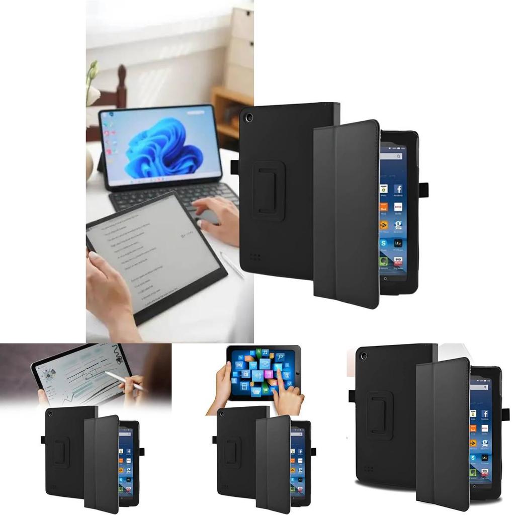 Защитный чехол для планшета Kindle Fire HD 7 8 с ударопрочной кожей и функцией подставки