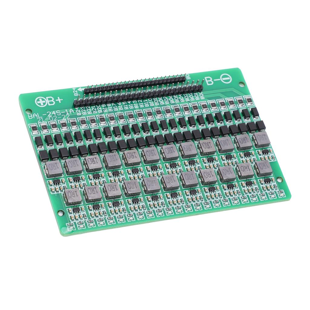 Плата активного баланса батареи 24-строчная тройная железо-литиевая 2.0+2.54 2-рядный штыревой модуль