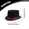 Magician Top Hat Costume Butler Formal Tuxedo for Club Dress up