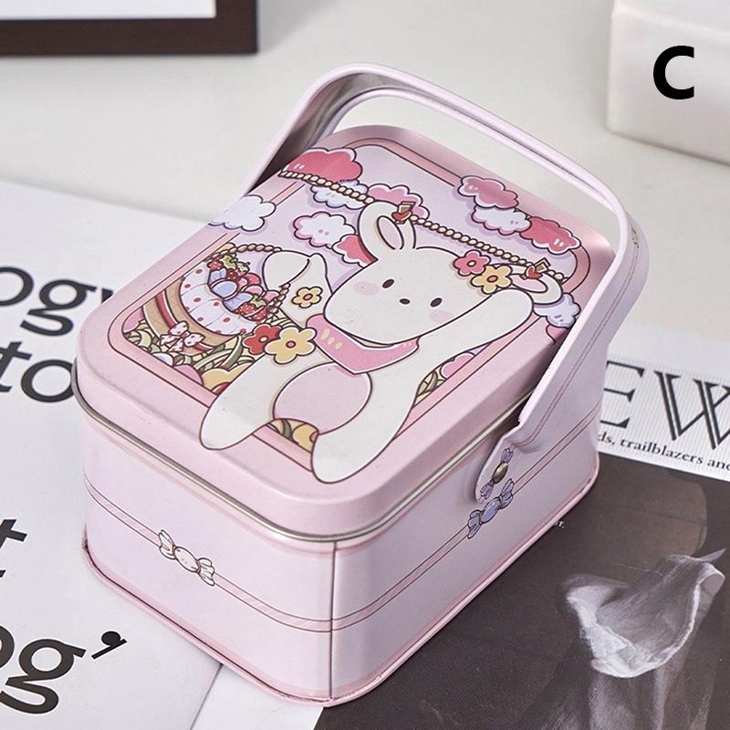 1 шт. Винтажный маленький чемодан для хранения жестяная металлическая коробка для конфет подарочная коробка подарочная коробка для печенья