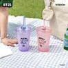 Стакан для льда Minini BT21 с трубочкой