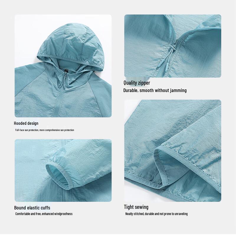 Warrior Unisex UPF50+ Cooling Sun Protection Hooded Jacket