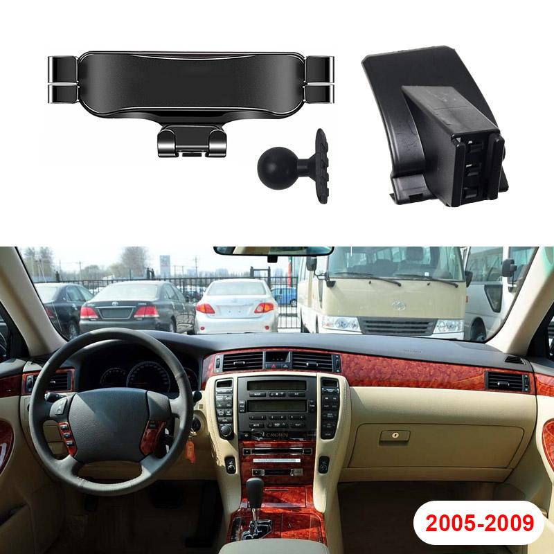 Hivotd Dashboard Car Phone Holder Sight Friendly Drive Mount Interior Decor Auto Parts Accessories For Toyota CROWN 2005-2018
