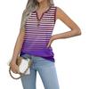Women's Girl Tank Top Gradient Print Casual Top Tank Tops For Women Loose Fit Sleeveless Tops Flowy