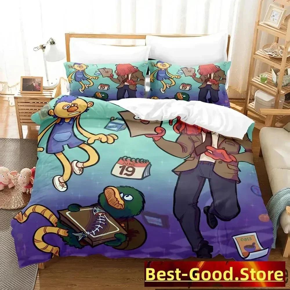 3D Print Dont Hug Me Im Scared Bedding Set Boys Girls Twin Queen King Size Duvet Cover Pillowcase Bed Boys Adult