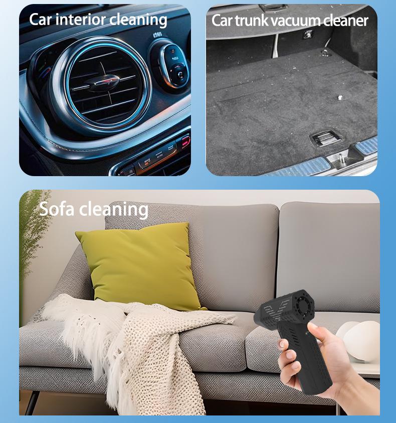 130,000 Rpm High-Speed Turbo Fan Handheld Brushless Fan for Water and Snow Blowing