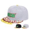 Spring and Autumn Personalized Embroidery Baseball Hat Flat Top Snapback Cap Sports Caps for Men Rapper Hats