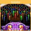 Decorative Outdoor Waterproof Christmas Led Icicle String Lights Warm White