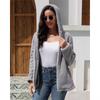 Autumn and Winter Women's Plus Size Fur Coat Loose Casual Double-sided Velvet Hooded Short Jacket