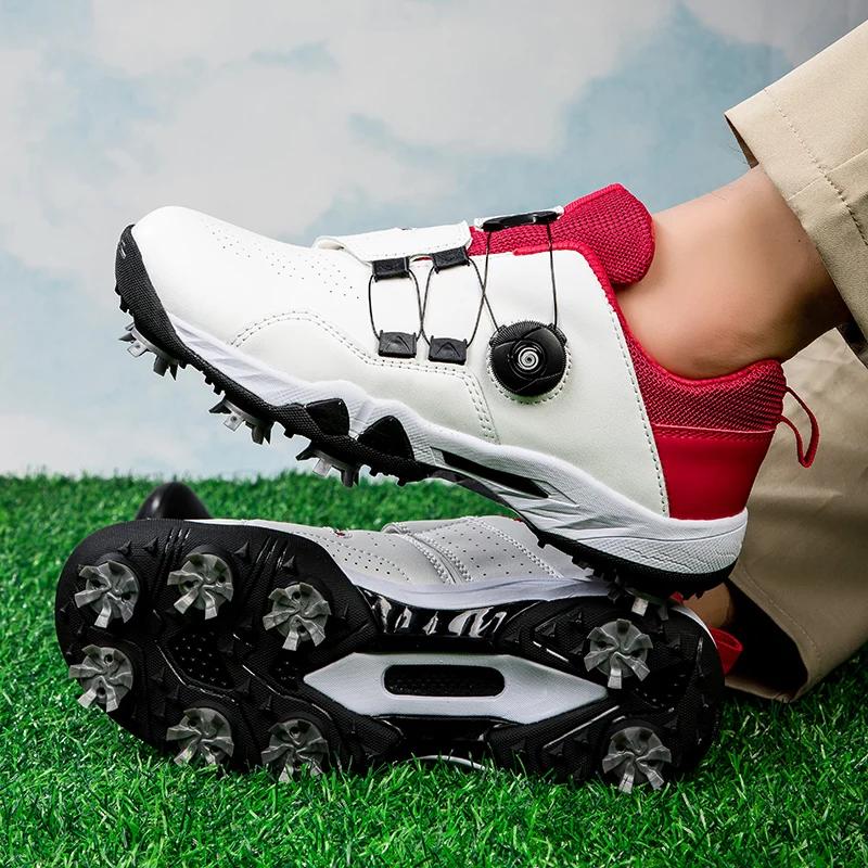 Men Golf Shoes Women Golfers Sneakers Light Walking Footwears Outdoor Mens Gym Shoes