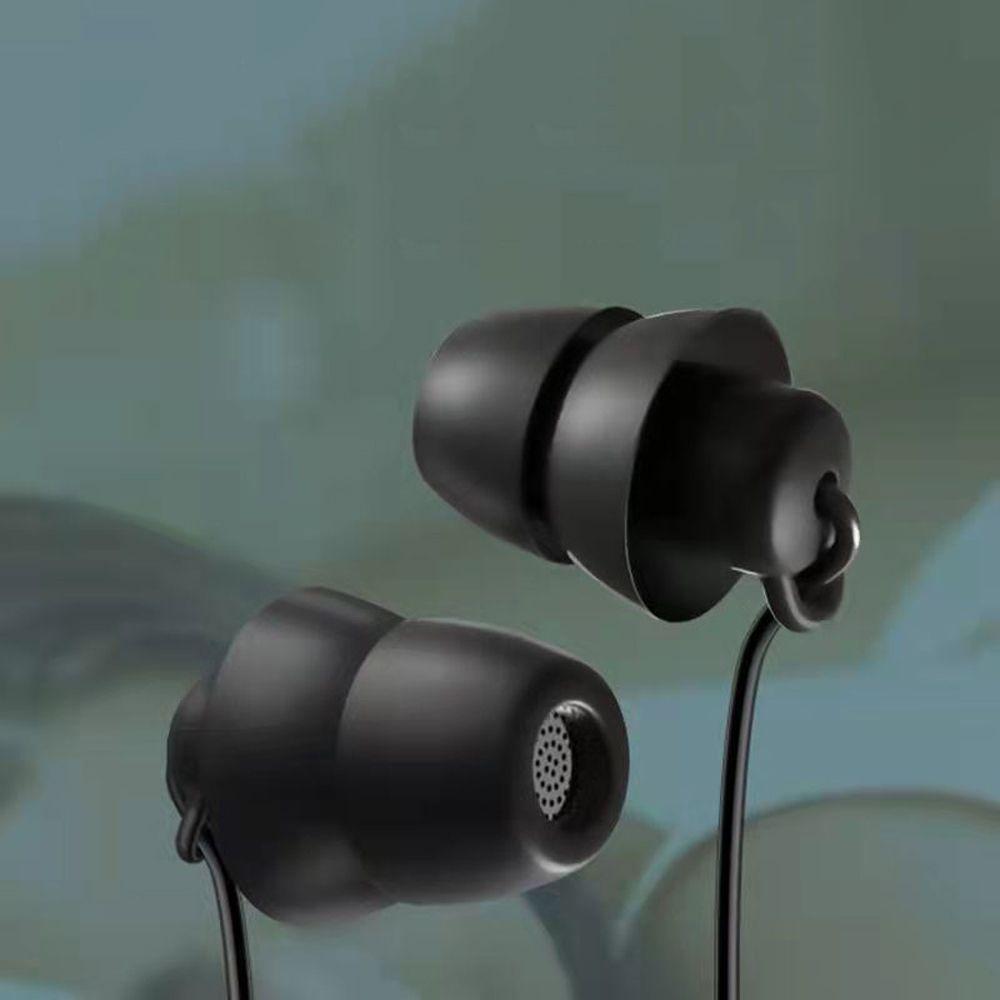 Jack With Microphone Anti Noise In-Ear Earbuds In-Ear Earphones Bass Earphones ASMR Sleep Headste