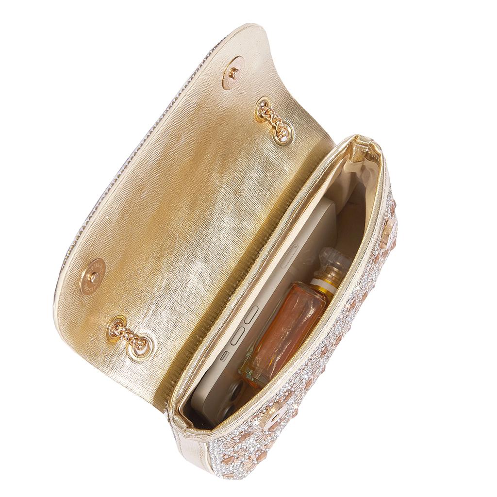 Новая сумка через плечо женская вечерняя сумочка со стразами модная блестящая сумочка для вечеринок повседневный клатч квадратный кошелек