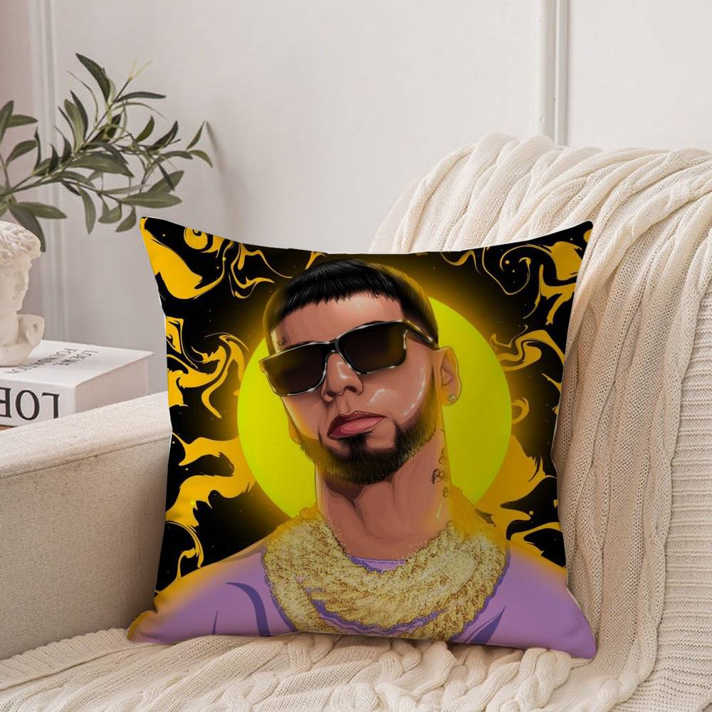Знаменитый рэпер Anuel AA Наволочка Домашний Декор Плед для Дивана Кровати Автомобиля Декор Комнаты Идея для Подарка