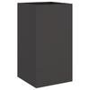 Vidaxl Donica, Czarna, 42X38X75 Cm, Stal