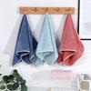 High-density Coral Velvet Thickened Quick-drying Hair Towel Adult Household Face Towel with Strong Water Absorption