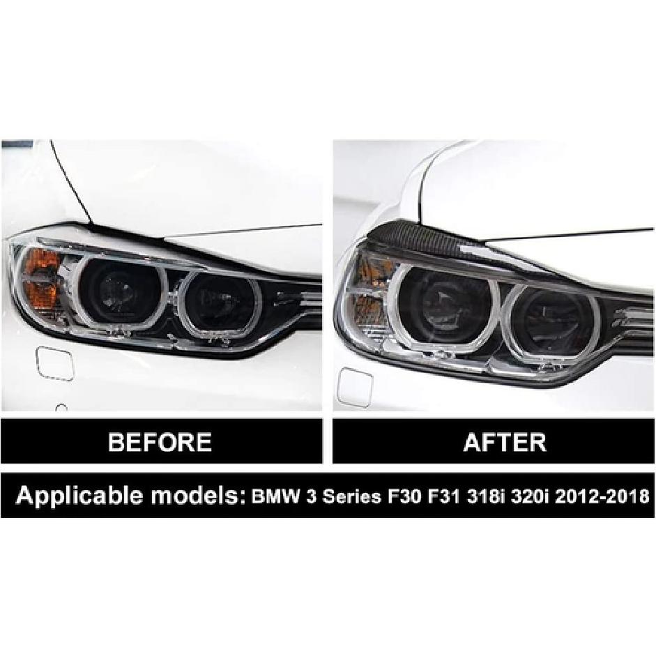 2 шт. Накладки на фары для BMW 3 серии F30 F31