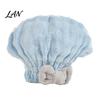 Travel Hair Drying Wrap Towel with Bow, Women Microfiber Turban, Anti-Frizz Absorbent for Long Thick Curly Fast
