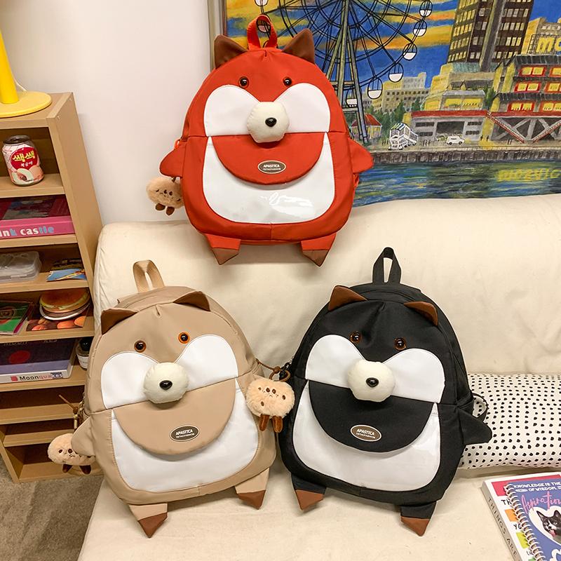 Мультфильм Лиса школьный рюкзак для школьников, дорожный рюкзак для женщин