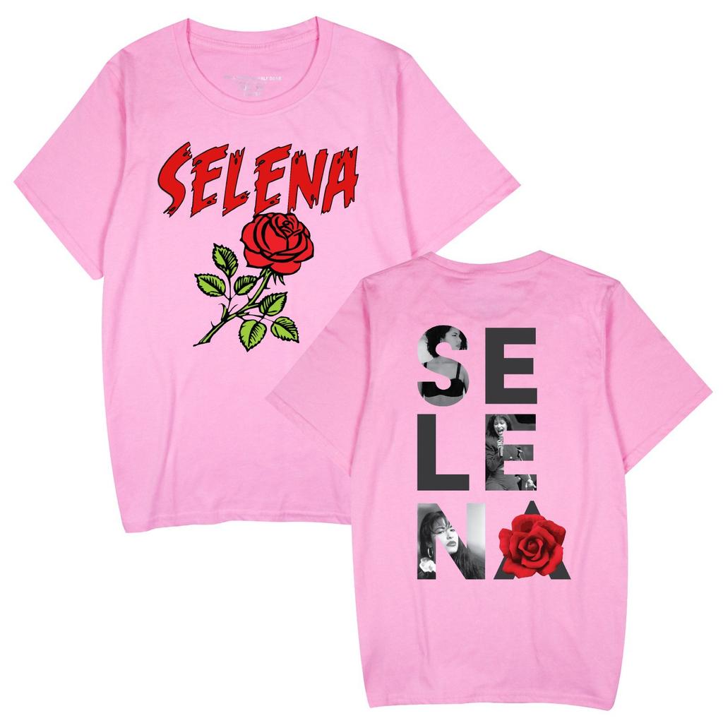 Singer Selena Quintanilla TShirt Women Short Sleeve Cotton Tshirts Casual Summer ONeck Cool Tees Shirt