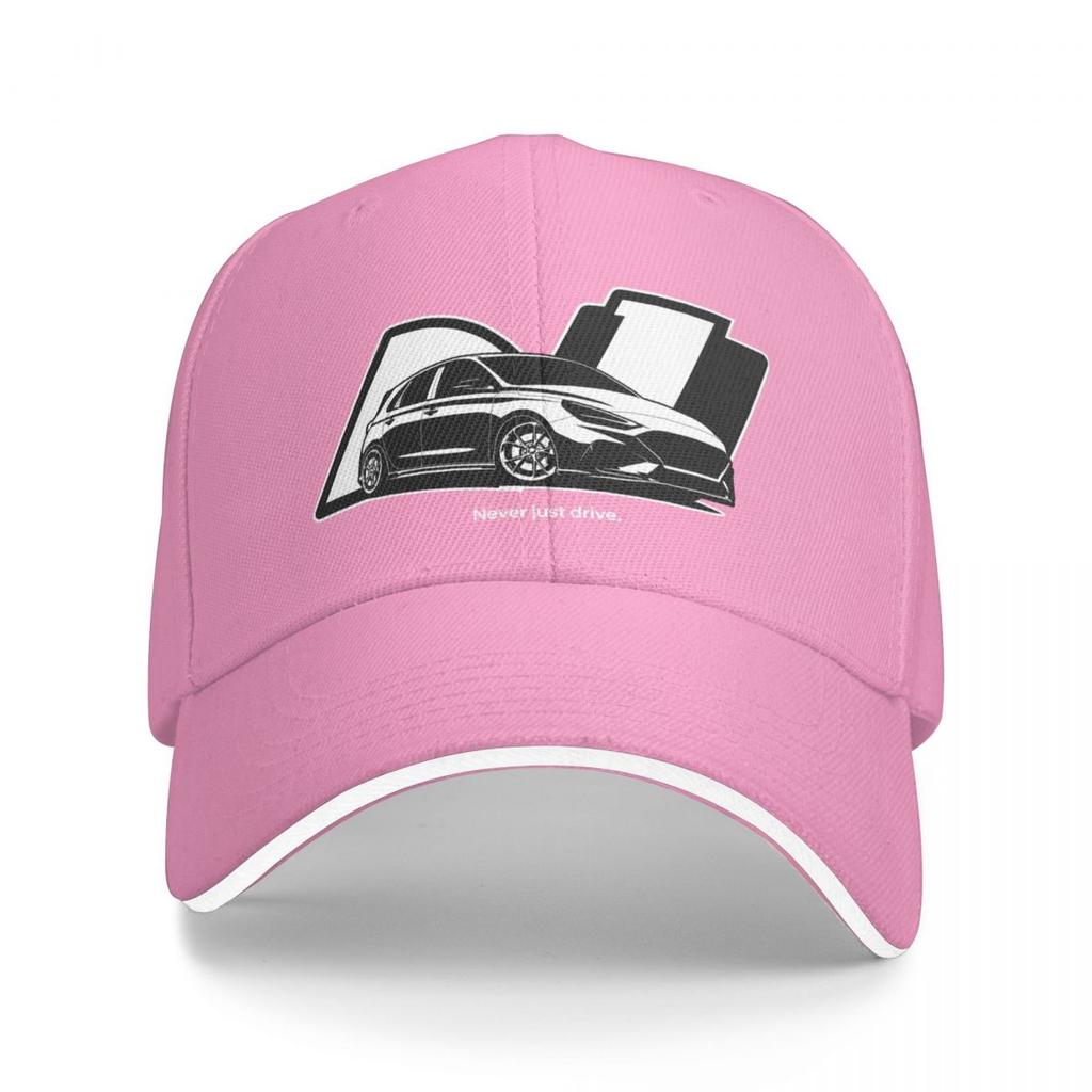 Hyundai i30N B&W Cap Бейсболка Рождественская шапка Кепки с капюшоном для женщин Унисекс