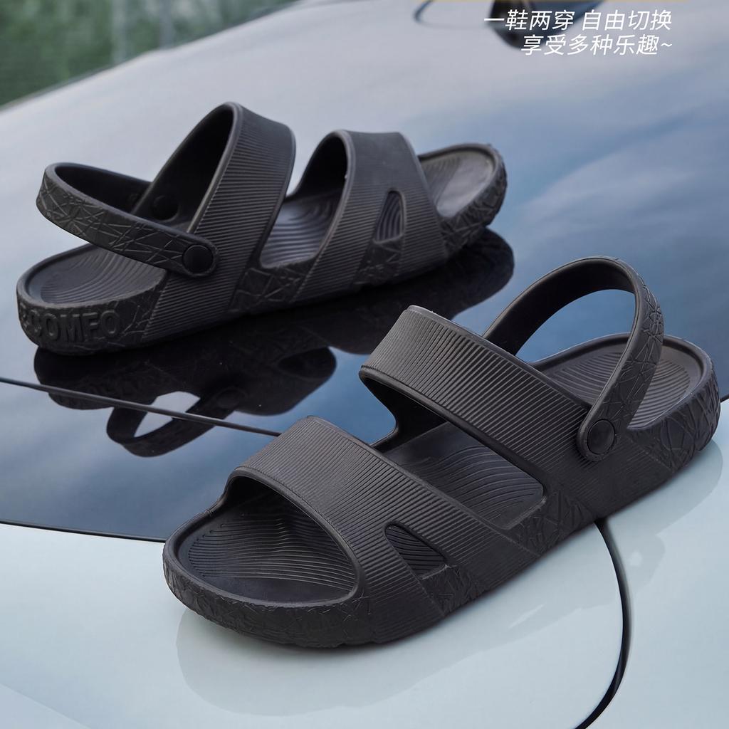 Thick Bottom Men Sandals Platform Casual Sandals Comfortable Non-slip Men Sandals