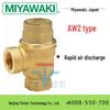 MIYAWAKI AW2-5 Латунный воздушный клапан, Оригинал из Японии