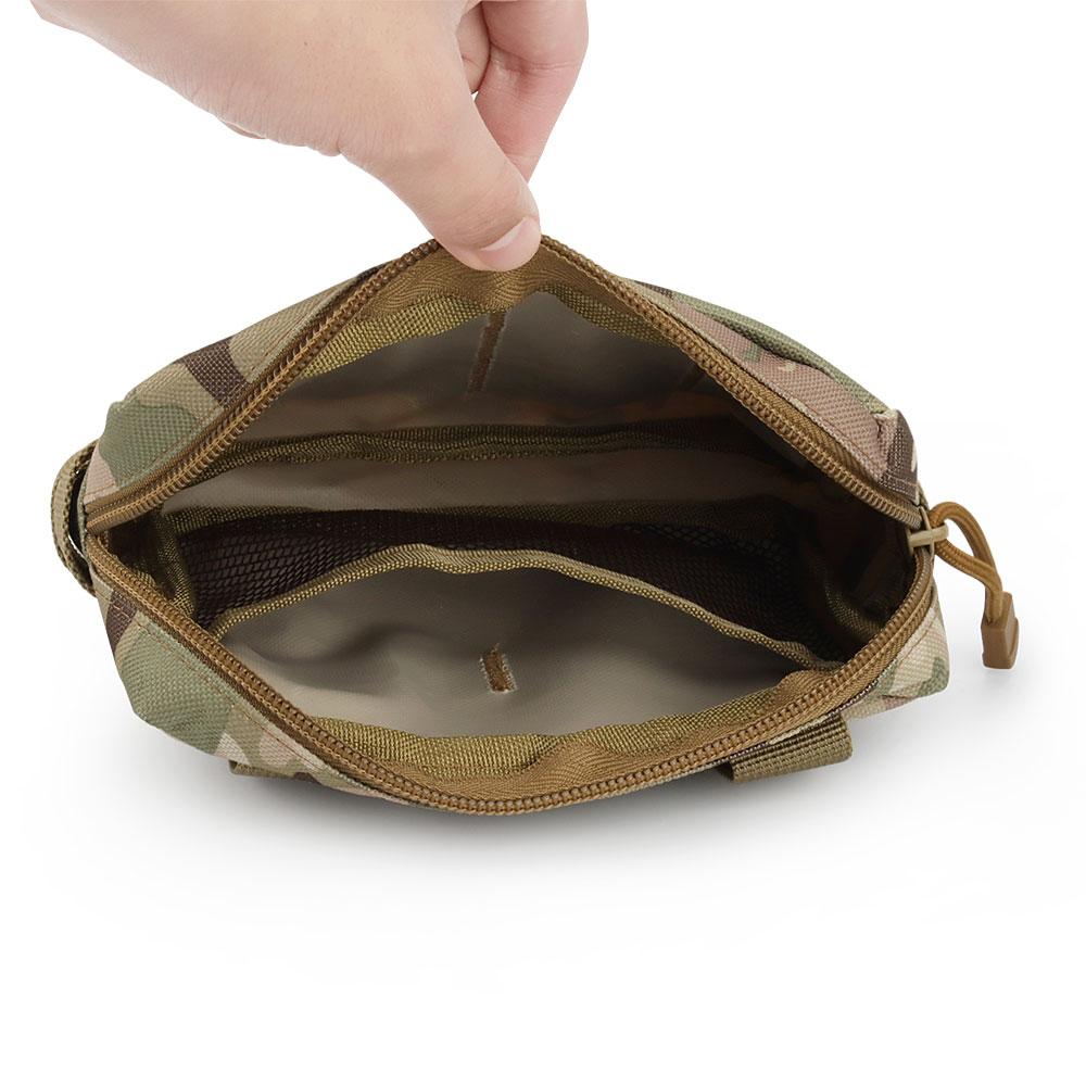 Небольшая уличная сумка для хранения многофункциональных инструментов, тактическая сумка, портативная поясная сумка для камуфляжных инструментов