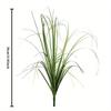 10pcs Artificial Onion Grass Fake Greenery for DIY Wedding Venue Home Decor Potted Ornament Fake Plant Garden Decoration