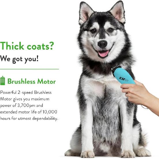 Animal Grooming Detachable Wide Blade Compatible with Andis AG, AGC,BDC,BG,DBLC,FHC,MBG,SMC/Oster A5/Wahl KM 10 Dog Pet Clippers