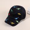 Cartoon Dinosaur Embroidery Baby Cap Summer Kids Baseball Cap Outdoor Adjustable Infant Boy Girls Sun Hats